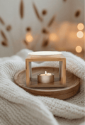Diffuseur en bois – Brûleur parfumé design naturel avec céramique