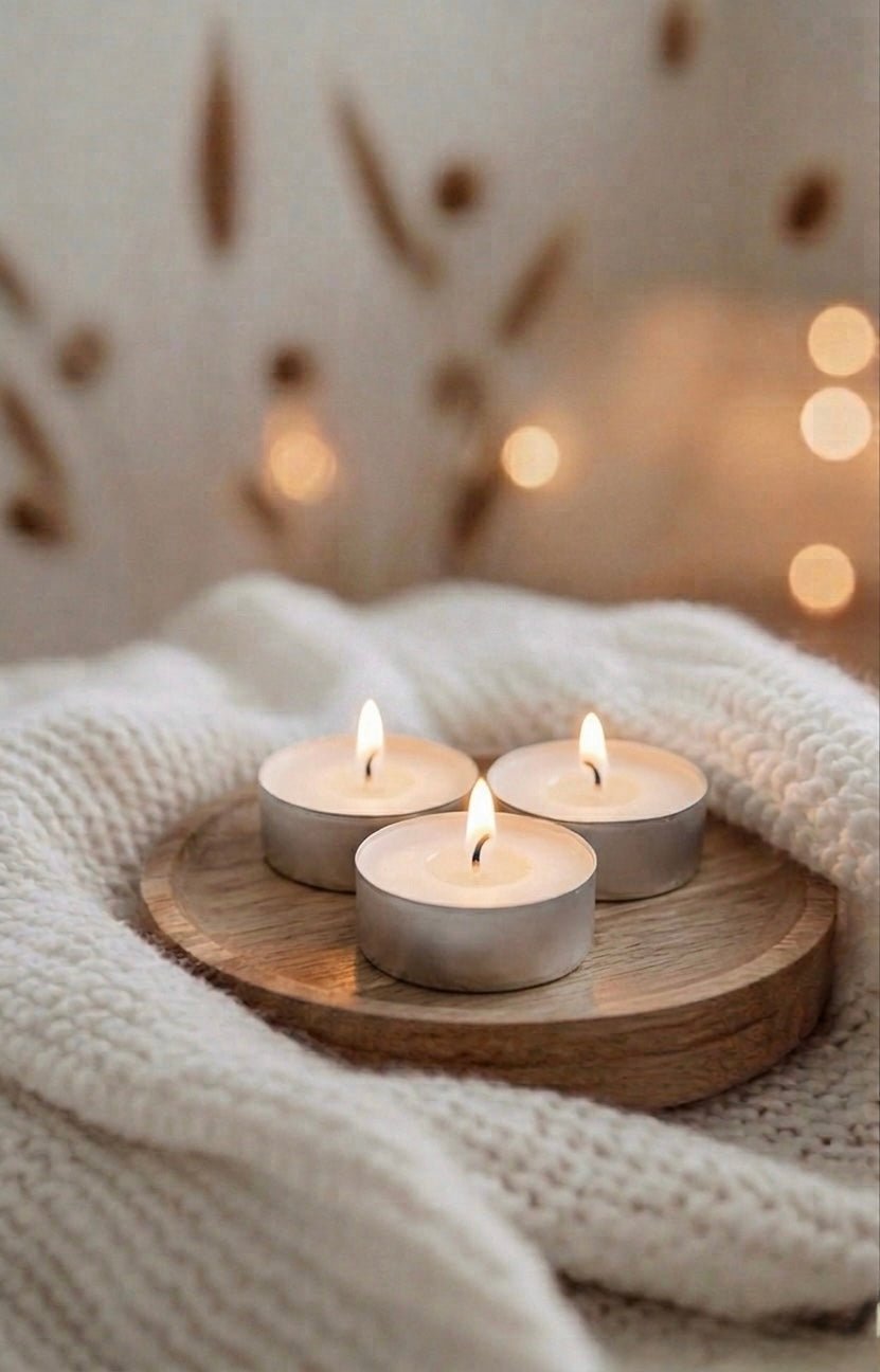 Pure flamme - Lot de 4 chauffe-plats