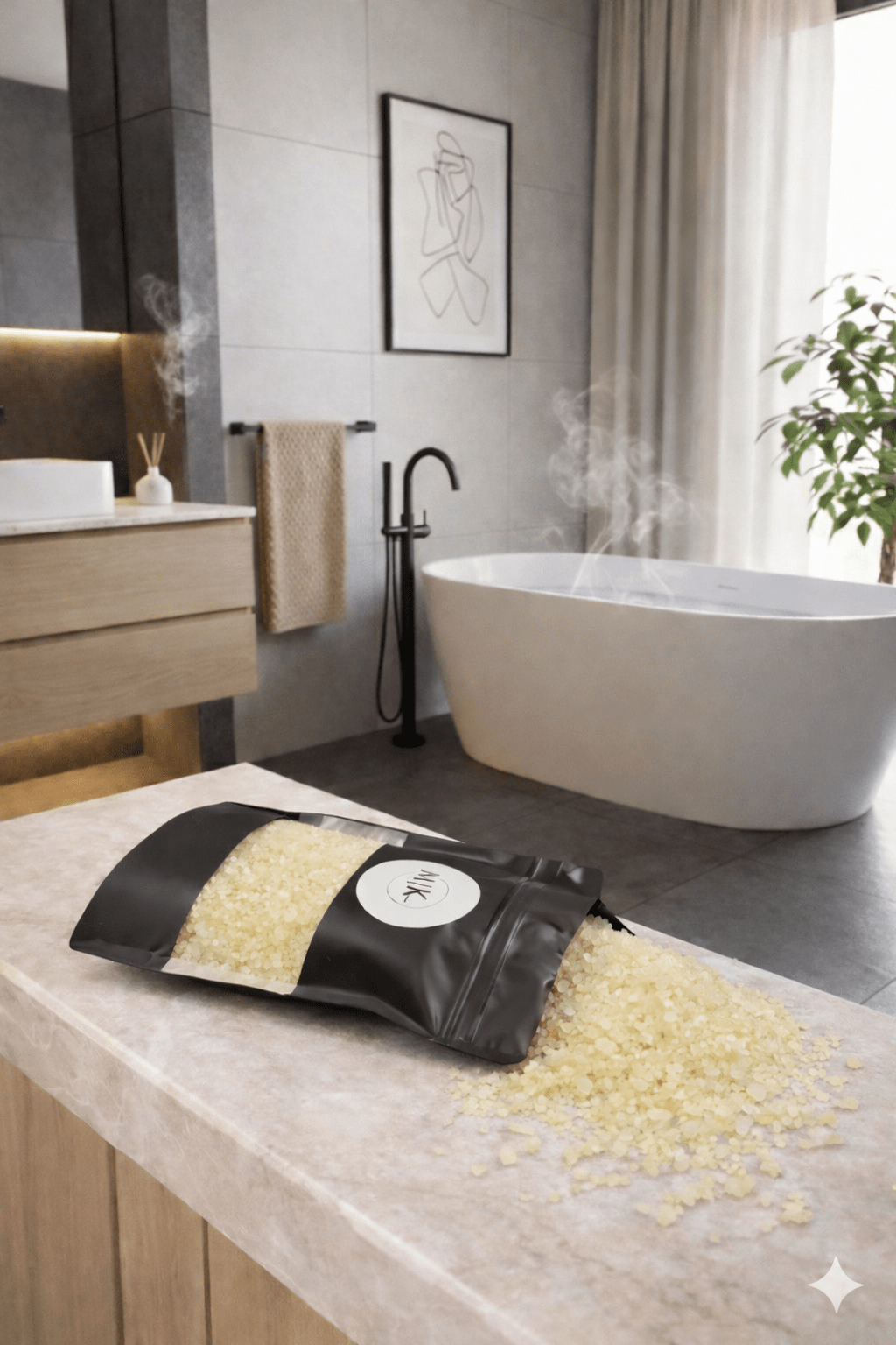 Sels de bain relaxant Essences M | K